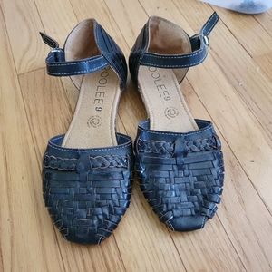 New Roolee Woven Sandal Flats